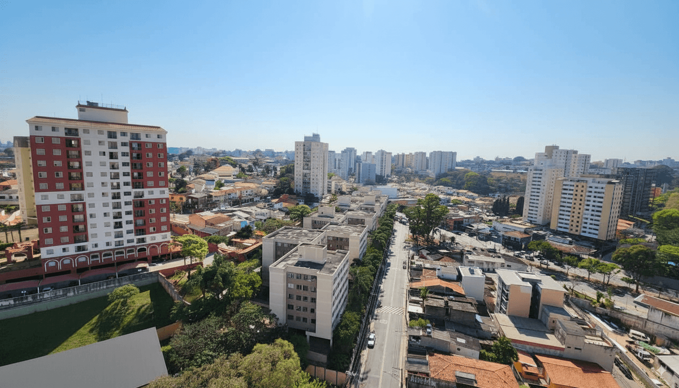 Vista do apartamento